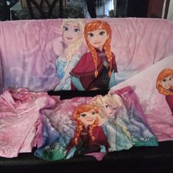 Twin Size Bed Set Elsa Frozen