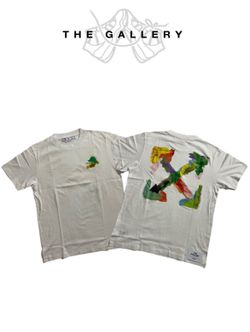 Off White Brush Arrow Tee