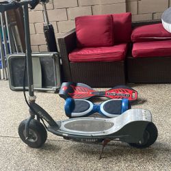 Electric Scooter And Hover Board And Electric Rip Stick