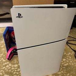 PS5 with two games 