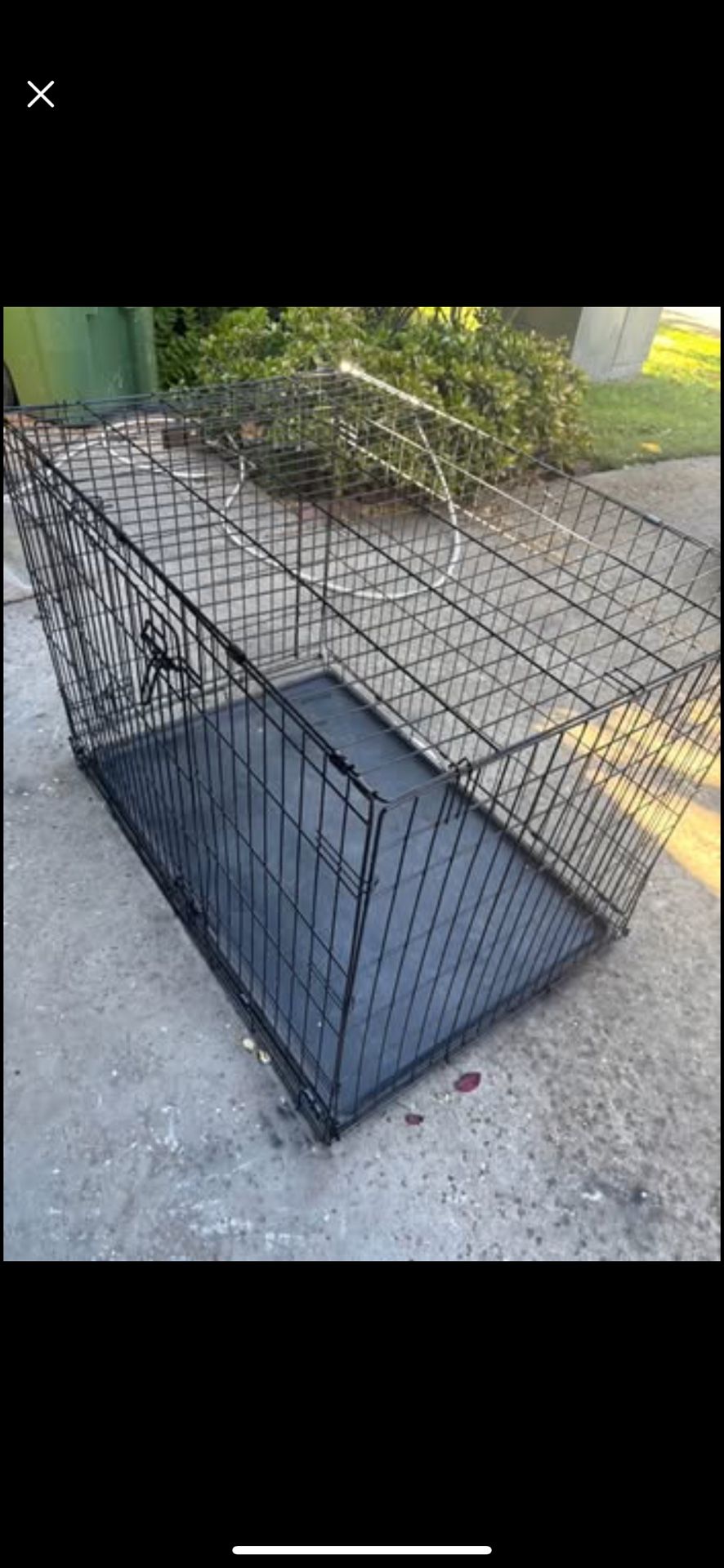 Foldable Pets Crates & Carries Metal 42” X 28” X 31” With Double Doors