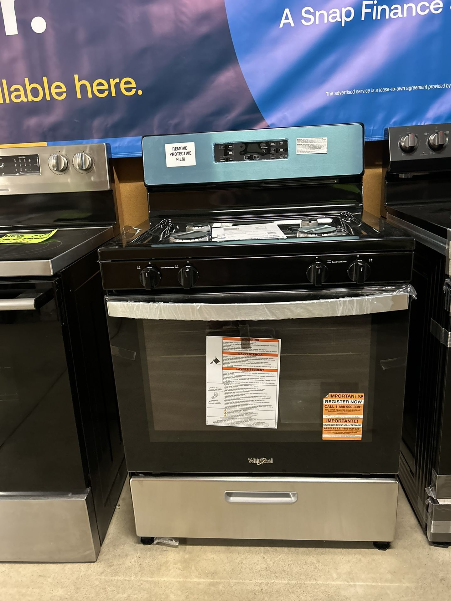 Whirlpool Gas Range