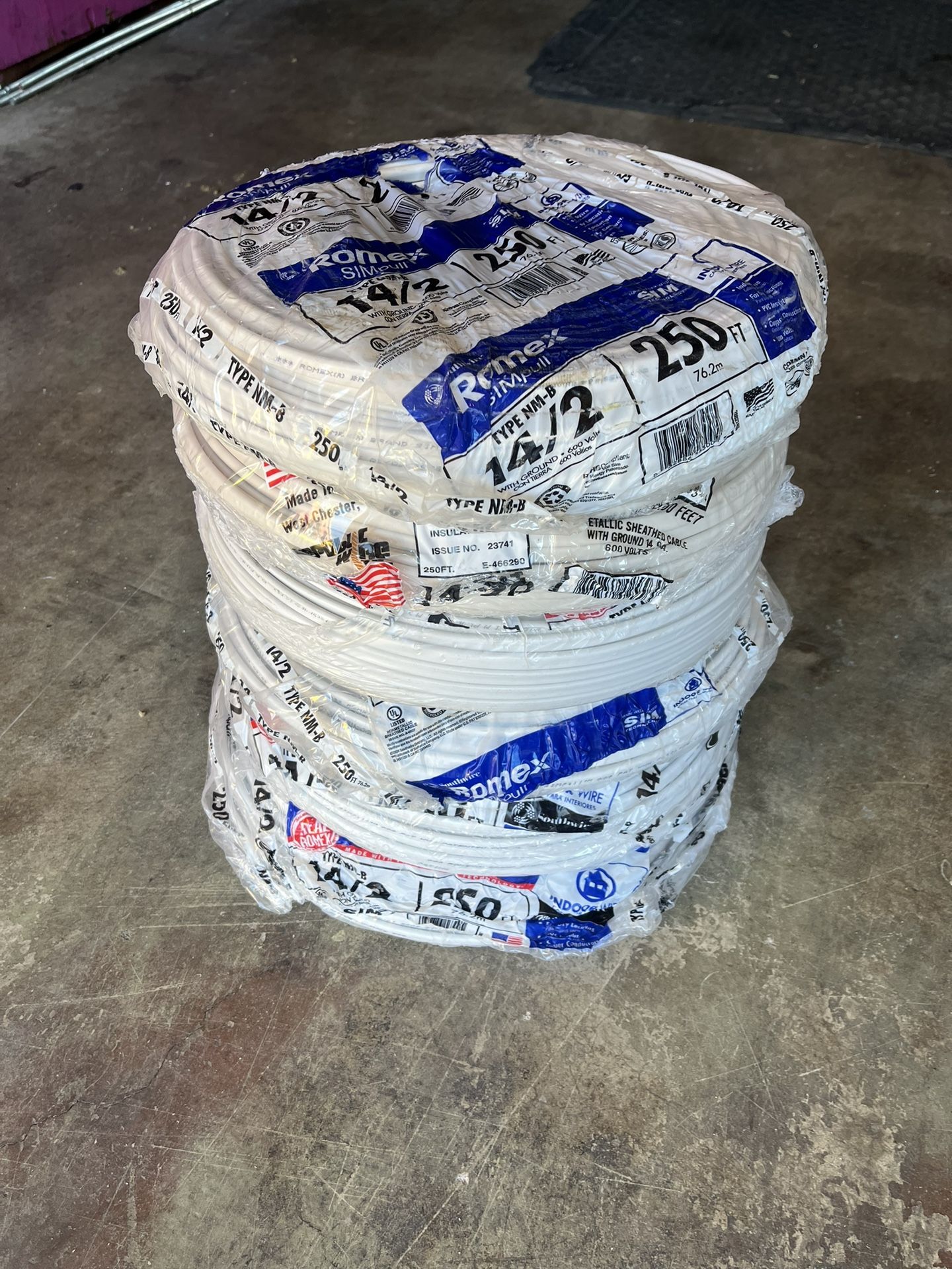 5 Rolls Of 14-2