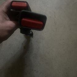 2020 Q50 Rear Seatbelt Buckles 