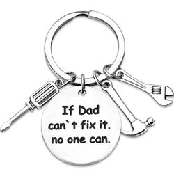 If Dad Can't Fix It No One Can Keychain