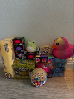 Nee Doh & Squishy Toy Bundle Lot