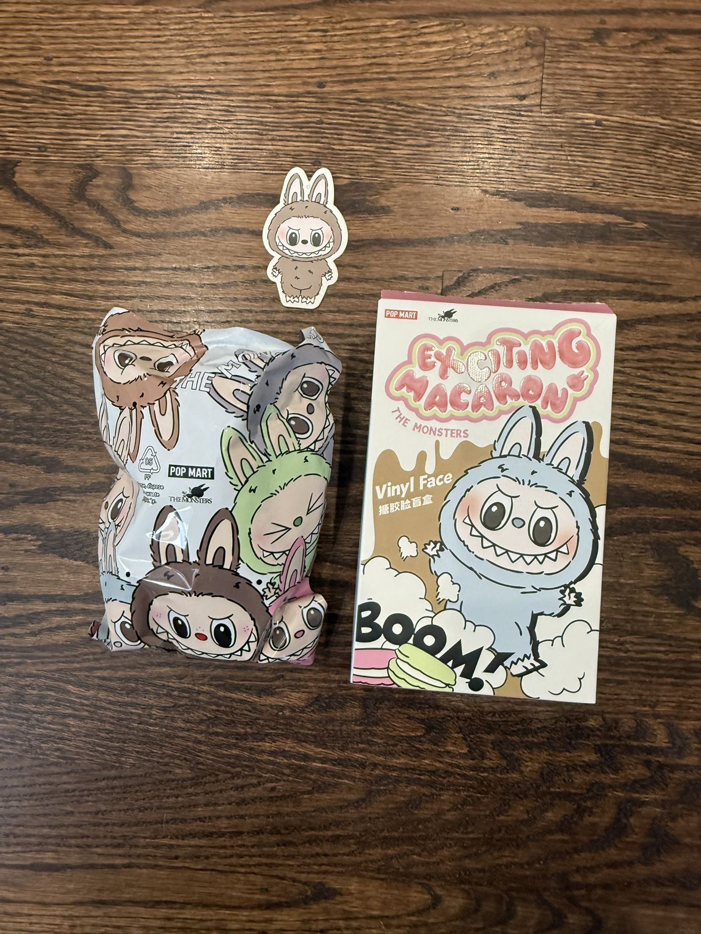 タオル・ハンカチ POPMART Exciting Macaron Toffee LABUBU タオル