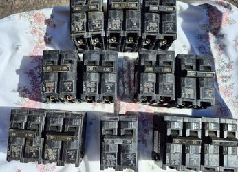 Circuit Breakers $10ea All 12 For $90