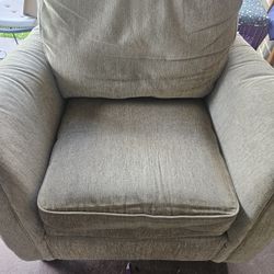 Accent Sage Green Fabric Chair