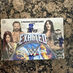 2025 Topps Exalted WWE Wrestling - Factory Sealed - Hobby Box