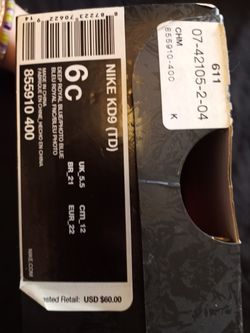 Nike Kd9 Toddler