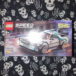 BACK TO THE FUTURE TIME MACHINE LEGO "Lego DOC & MARTY INCLUDED" SEALED NOT OPEN