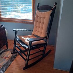 Rocking Chair With Cushions