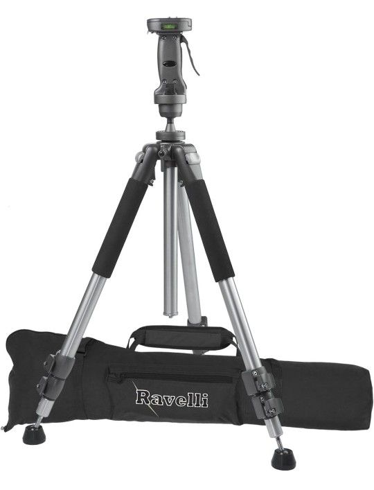 Like New Revelli Professional Camera Photography Tri Pod Adjustable Heavy Duty
