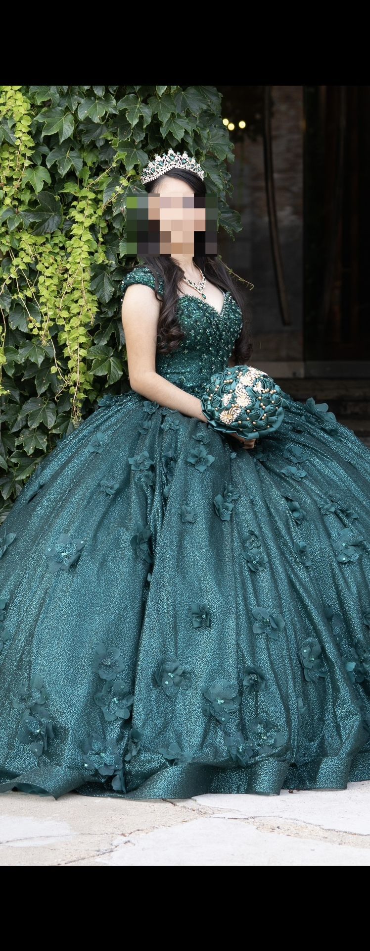 Emerald Green Quince Dress