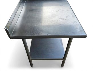 Advance Tabco stainless work tables (3)