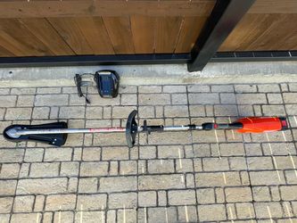 Echo String Weedeater Edger 56Volt Battery & Battery Charger (Cordless)
