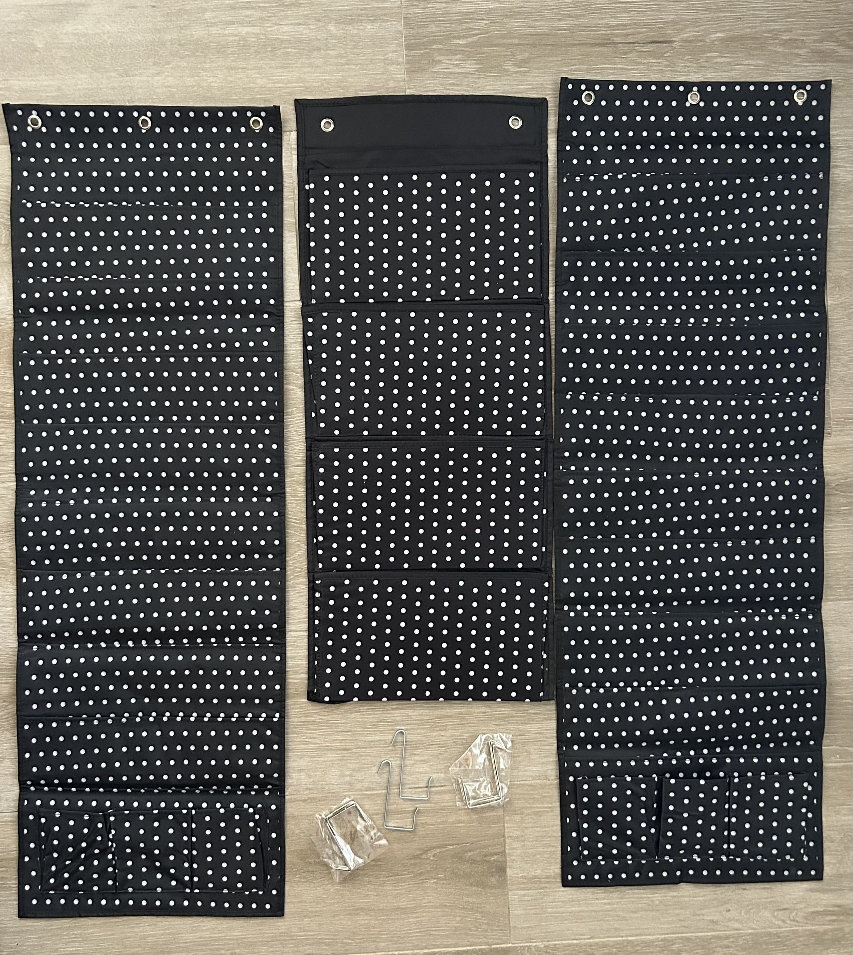 Over The Door Organizer, Door Organizers Hanging, Behind The Doors Storage with Pockets, Closet Organizers for Bedroom Bathroom Nursery