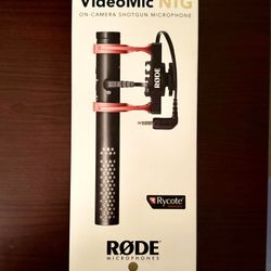 Rhode VideoMic NTG Professional Recording Microphone USB-C