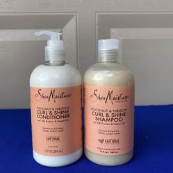 Shea Moisture Shampoo & Conditioners