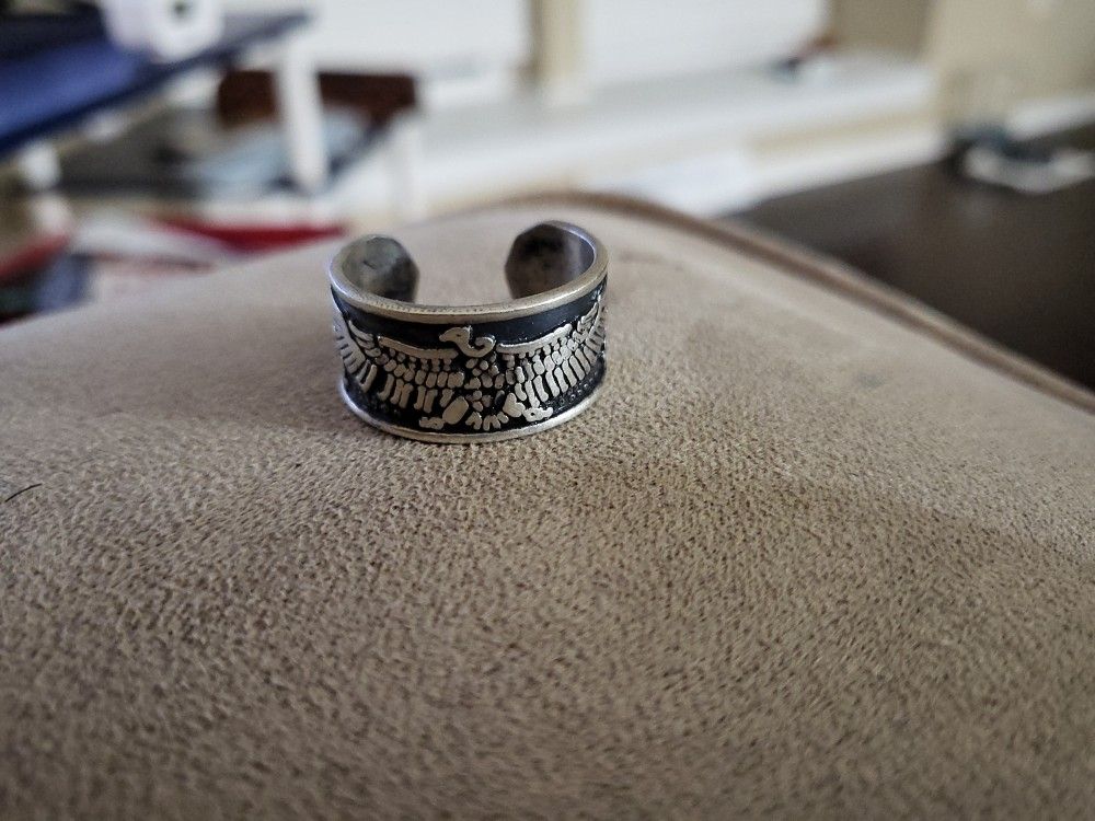 Sterling Silver EGYPTION ring With Pharonic Engraving