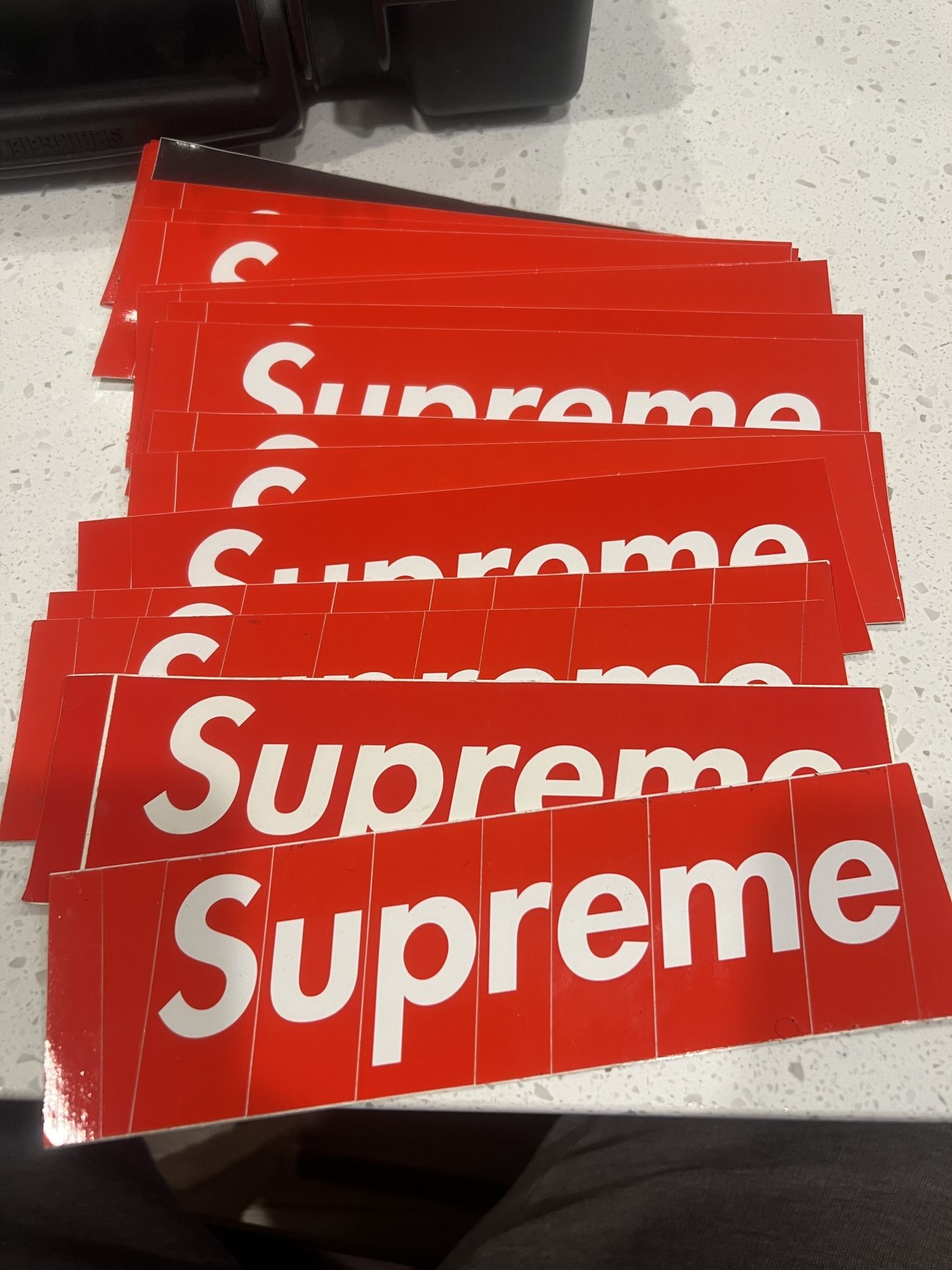 Supreme Box Logo Stickers