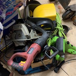 Power Tools and Utilities Of All Kind. Have A Lot More Than What Is In The Photos  Just Ask For More Info