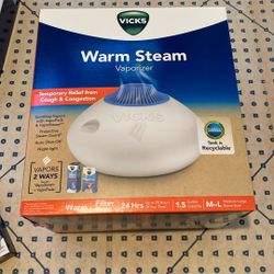 Vicks Vaporizer NIB Med-Large Room Size