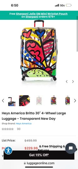 32 Inch Britto Transparent Luggage