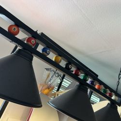 Billiard Ball Pendant Light – Like New