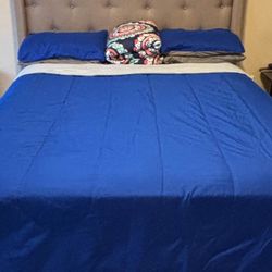 Priced To Go - Queensize Bed Frame And Mattress