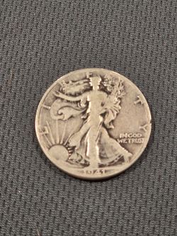 1941 United States Walking Liberty Silver Half Dollar