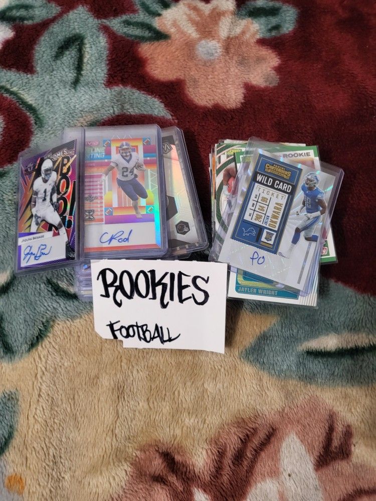 FOOTBALL ROOKIE LOT