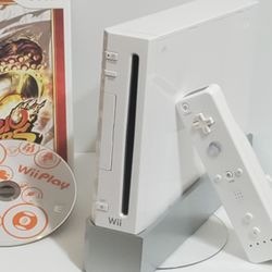Nintendo Wii RVL-001 Console W/ 32GB SD Card - Fully Working, Clean with new parts