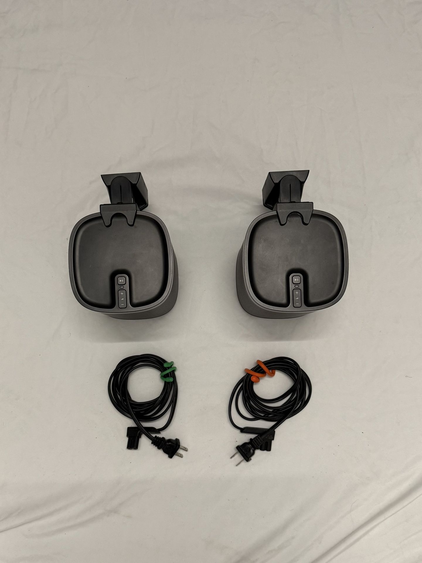 Pair of SONOS One SL Speakers + Wall Mounts