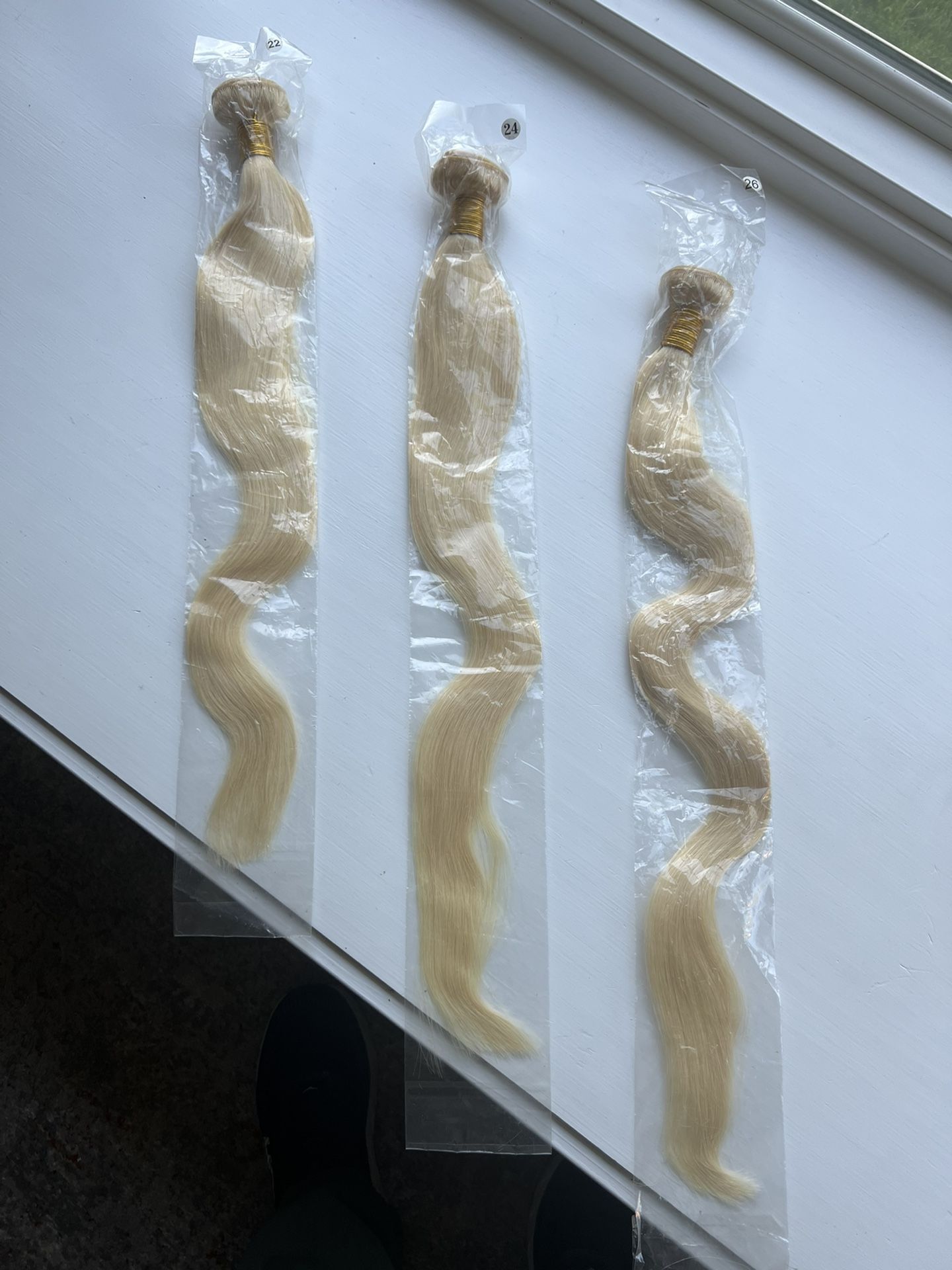 Blonde Is It! 22,24,26 Inch Quality Hair!