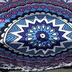 Round Terry Cloth Beach Towels New