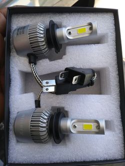 2 pcs LED Car Headlights, Fogs, or Daytime (White 6500k, 8000 Lumens) *6 Months Warranty*