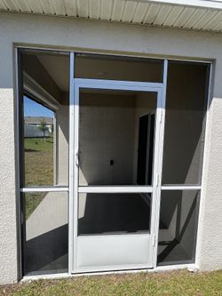 Screen Door-porch Lanai-fixed Panels