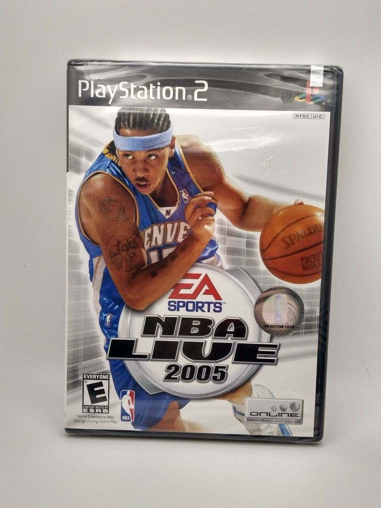 NBA Live 2005 PS2 Sealed