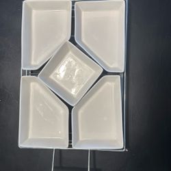 Piazza Godinger High Quality- Ceramic Serving Tray 