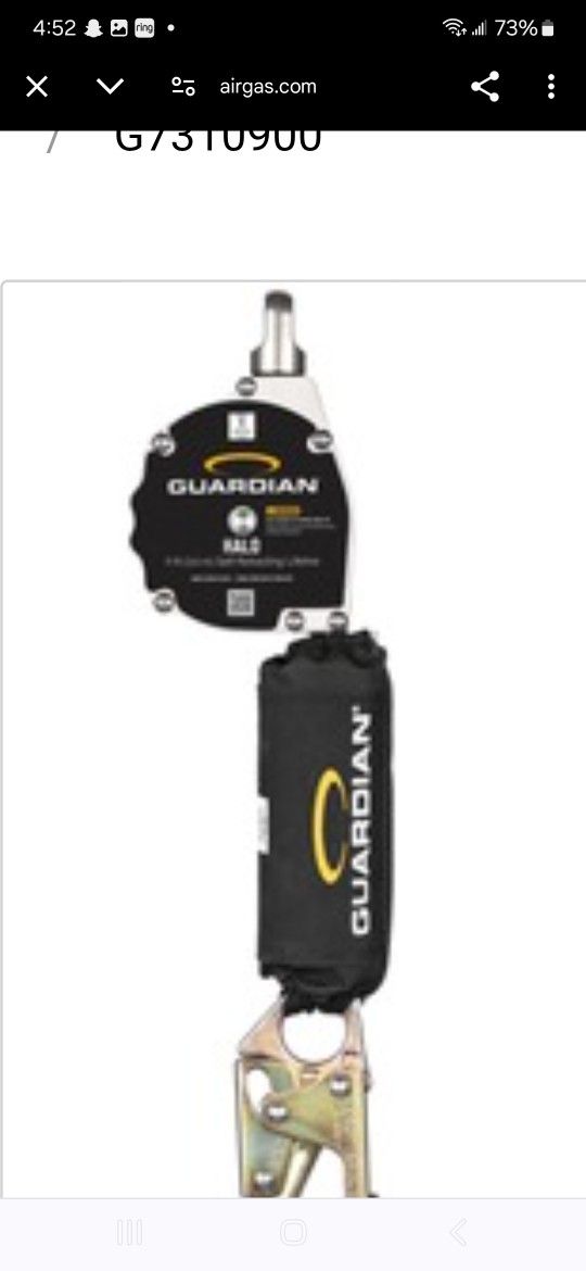 Guardian halo protection fall