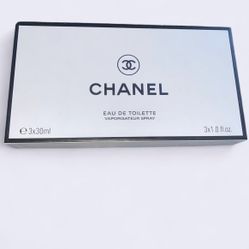 Chanel 3 Piece Perfume Gift Set 