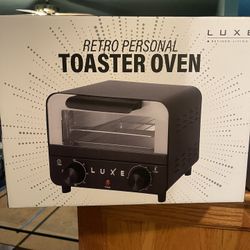 Retro Personal Toaster Oven