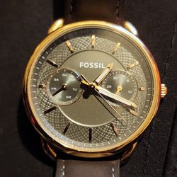Women s Fossil Tailor Multifunction Gray Leather Watch ES3913 for Sale in Largo MD OfferUp