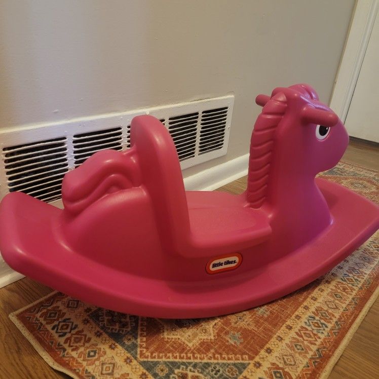 Little Tikes Magenta Rocking Horse