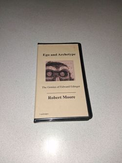 EXTREMELY RARE VINTAGE 2000 EGO AND ARCHETYPE THE GENIUS OF EDWARD EDINGER BY ROBERT MOORE AUDIO CASSETTE BOOK