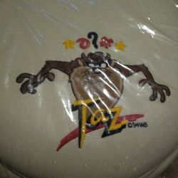Vintage New In Plastic Taz Toilet Seat
