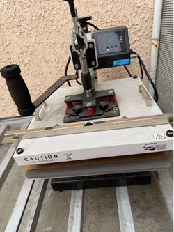 Heat press machine