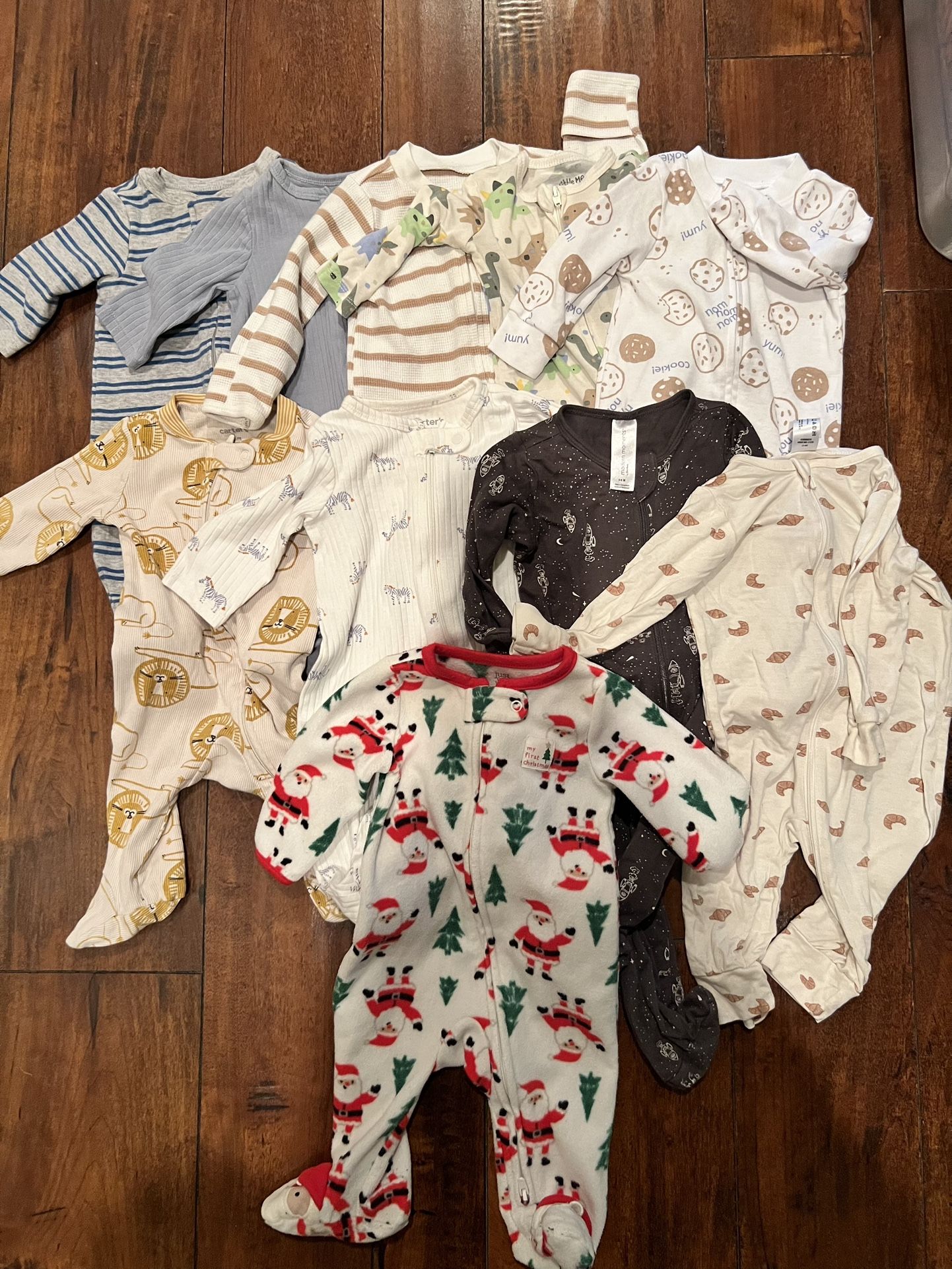 3 Month Baby Boy Sleepers